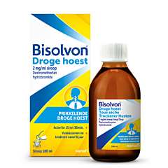 Bisolvon Droge Hoest Siroop 2mg/ml - 180ml