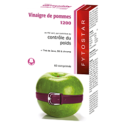 Fytostar Vinaigre de Pommes 1200 60 Comprimés