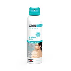 Isdin Teen Skin Acniben Body Spray Réduction des Boutons Corps 150ml