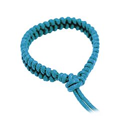 MosquitNo Bracelet Tissé Anti-Insectes Bleu Clair 1 Pièce