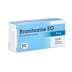 Bromhexine EG 8mg 50 Tabletten