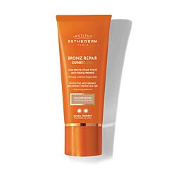 Esthederm Bronz Repair Sunkissed Getinte Anti-Rimpel Zonnecrème - Gematigde Zon - Natuurlijke Goudbruine Kleur - 50ml