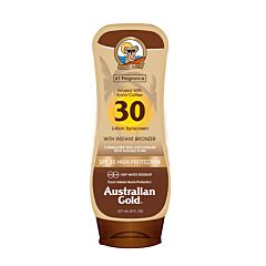 Australian Gold Zonnebrandcrème Met Bronzer SPF30 237ml