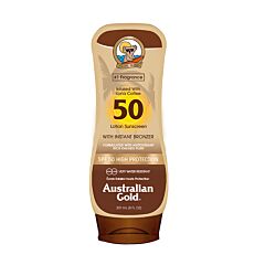 Australian Gold Zonnebrandlotion Met Bronzer SPF50 237ml