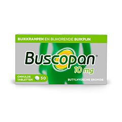 Buscopan 10mg Crampes au Ventre 50 Comprimés