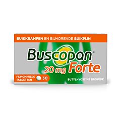 Buscopan Forte 20mg Crampes au Ventre 30 Comprimés