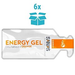 Sanas Energy Gel Orange - 6x40g