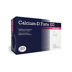 Calcium-D Forte EG 1000mg/800 I.E. Munt 90 Kauwtabletten
