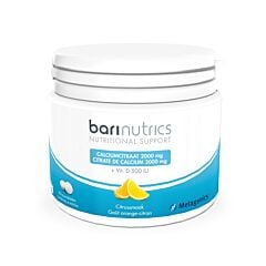 Barinutrics Citrate de Calcium Goût Citron 90 Comprimés à Mâcher