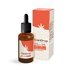 Candrop 5% CBG + CBD Olie 10ml