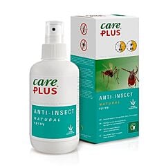 Care Plus Natural Anti-Insectes Sans DEET Lemon-Eucalyptus Spray 200ml