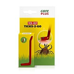 Care Plus Tick Out Ticks-2-Go Pince à Tiques 1 Pièce