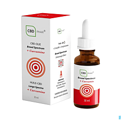 Huile-CBD Large Spectre + Curcumine 30ml