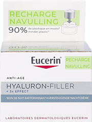 Eucerin Hyaluron Filler 3x Effect Verstevigende Nachtcrème Navulling - 50ml