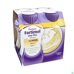 Fortimel Jucy Plus Poire Fleur de Sureau - 4x200ml