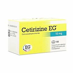 Cetirizine EG 10mg 100 Tabletten