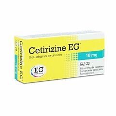 Cetirizine EG 10mg 20 Tabletten