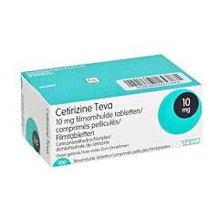 Cetirizine Teva 10mg 100 Tabletten