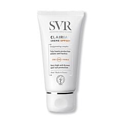 SVR Clairial Crème IP50+ Très Haute Protection Solaire Anti-Taches Tube 50ml