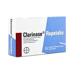 Clarinase Repetabs 5mg/120mg 14 Comprimés