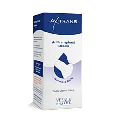 Axitrans Anti Transpirant Aisselles Peau Normale Roller 20ml