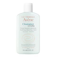 Avène Cleanance Hydra Crème Lavante Apaisante Flacon 200ml 