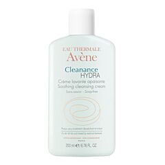 Avène Cleanance Hydra Crème Lavante Apaisante Flacon 200ml 