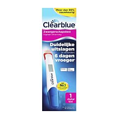 Clearblue Test de Grossesse Ultra Précoce Digital 1 Pièce