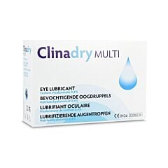Clinadry Multi Lubrifiant Oculaire 20x0,50ml