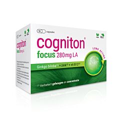 Cogniton Focus 280mg LA - Mémoire & Concentration - 90 Gélules