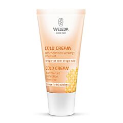 Weleda Cold Cream Crème Visage Peaux Très Sèches Tube 30ml