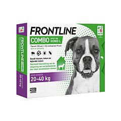Frontline Combo Chiens L 20-40kg 6 Pipettes x 2,68ml
