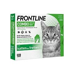 Frontline Combo Line Kat Vlooien/ Teken 3x0,5ml