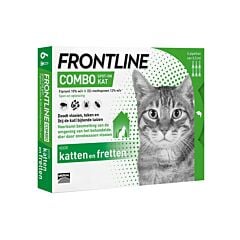 Frontline Combo Line Kat Vlooien/ Teken 6x0,5ml