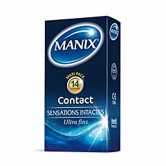 Manix Contact Sensations Intactes 14 Préservatifs Ultra-Fins