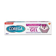 Corega Comfort Gel-Crème Adhésif pour Prothèse Dentaire Tube 40g