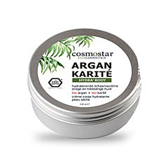 Cosmostar Argan Karité Crème Corps Hydratante BIO 200ml