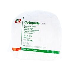 Cotopads Katoen 5x5cm 500 Stuks