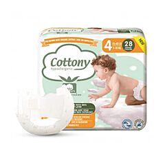 Cottony Katoenen Luiers - Maat 4 - 28 Stuks