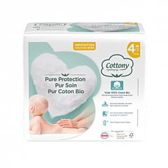 Cottony Couches Bébé - Taille 4 - 7-18kg - 28 Pièces