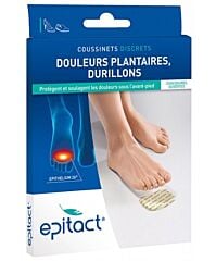 Epitact Coussinets Discrets Douleurs Plantaires Durillons Taille Unique 1 Paire