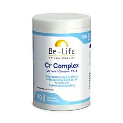 Be-Life Cr Complex Dégradation des Graisses & Métabolisme des Sucres 90 Gélules