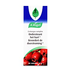 A. Vogel Crataegus Complex 80 Comprimés NF