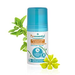 Puressentiel Articulations & Muscles Cryo Pure Roller + Menthol Naturel 75ml