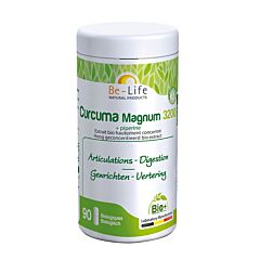 Be-Life Curcuma Magnum 3200 Bio Articulations & Digestion 90 Gélules