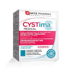 Forté Pharma Cystima Medical Infections Urinaires 14 Sachets