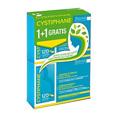 Cystiphane Biorga Cheveux & Ongles 120 Comprimés Promo 1+1 GRATUIT