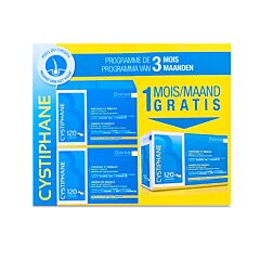 Cystiphane Biorga Cheveux & Ongles 360 Comprimés PROMO 2 + 1 Mois GRATUIT