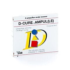 D-Cure Vitamine D 4 Ampoules