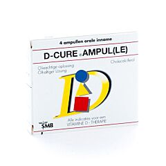 D-Cure 25.000 I.E. 4 Ampullen